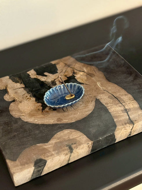 珪化木 敷板 ブラック