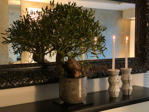 大理石スタンド ホワイト