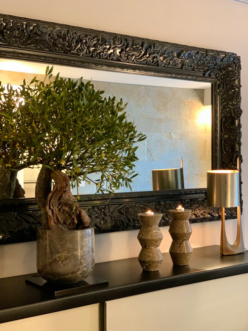 大理石スタンド ブラウン